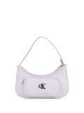 Calvin Klein Kids logo-patch shoulder bag - Purple