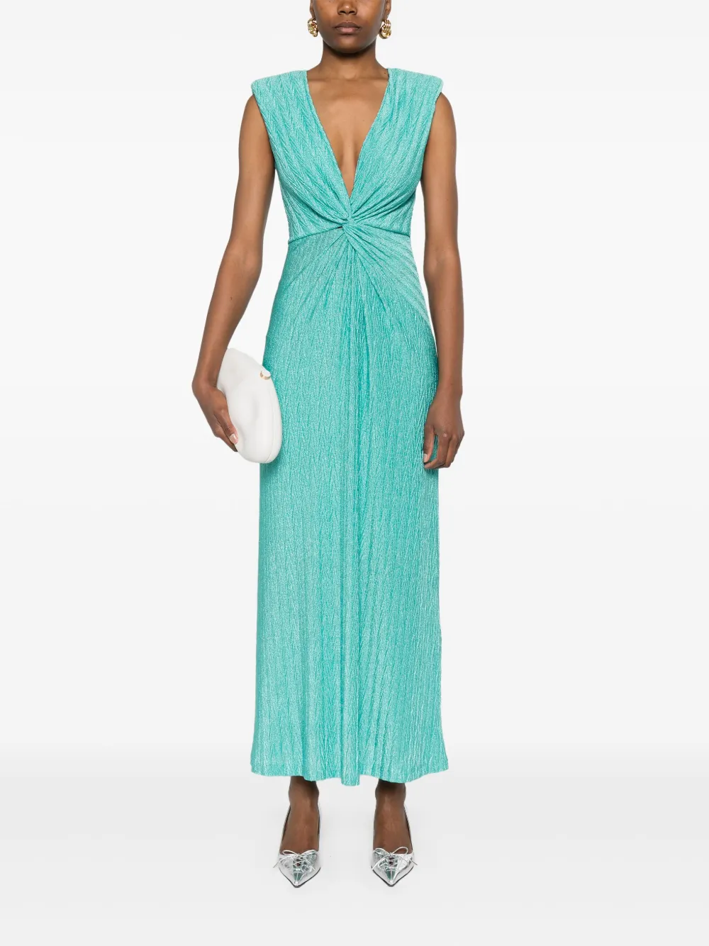 LIU JO Jersey maxi-jurk - Groen
