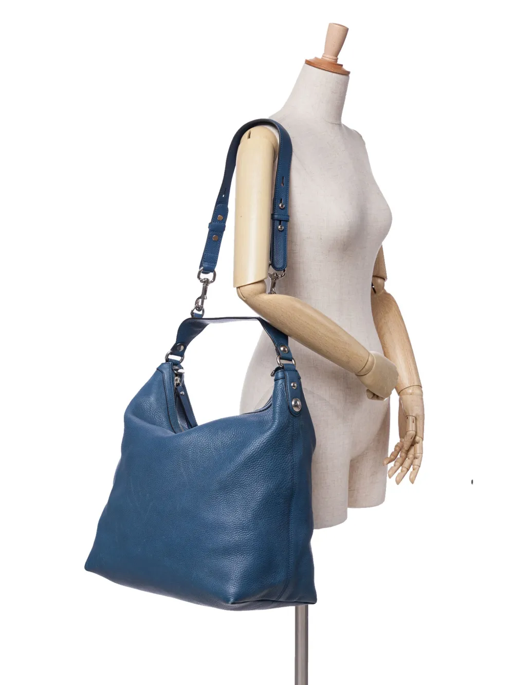 Gucci Pre-Owned 2016-2024 Large Pebbled Calfskin Icon Bit Hobo satchel | Pre-Owned | Image 2