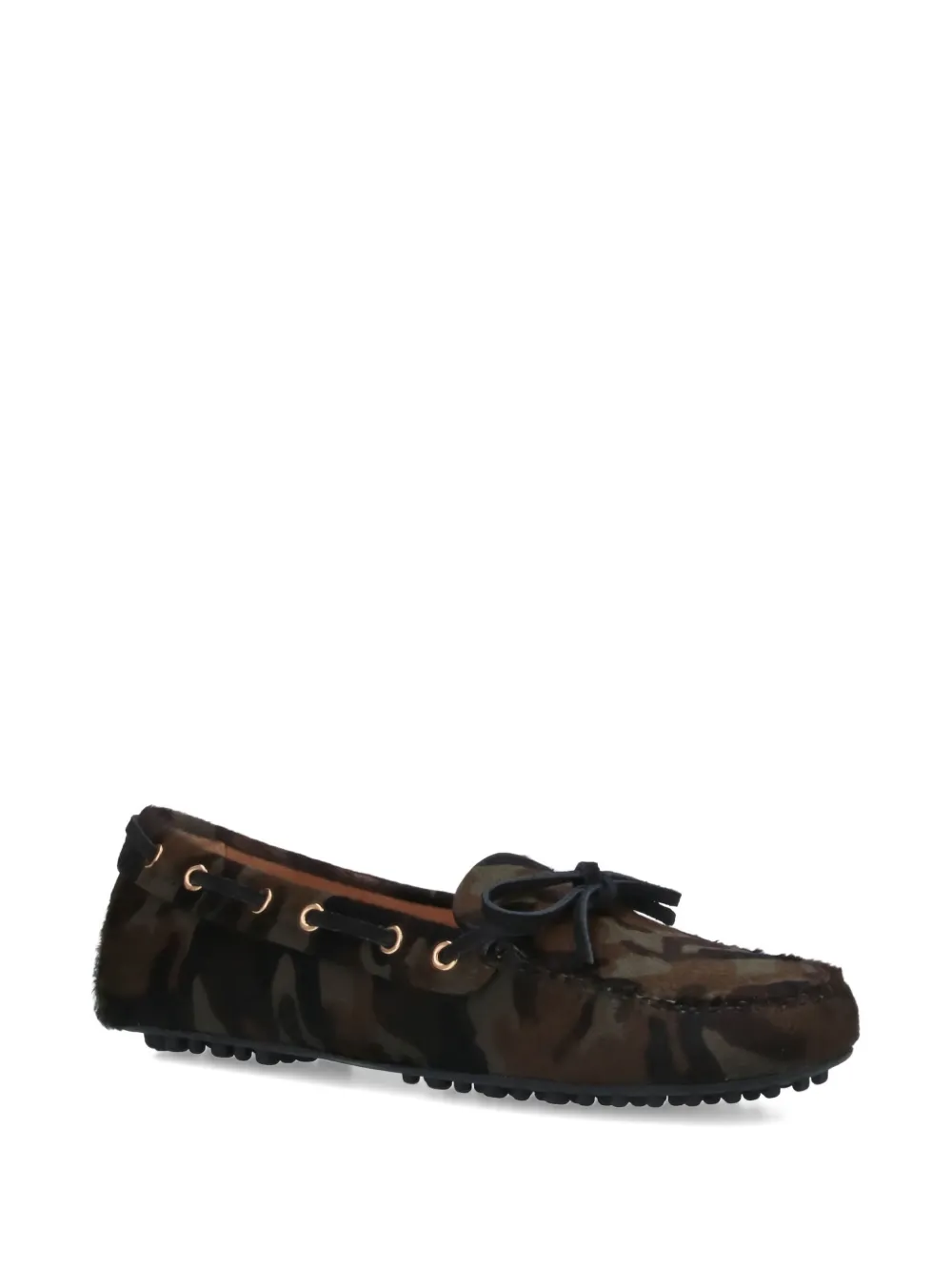Car Shoe camouflage-print loafers - Groen