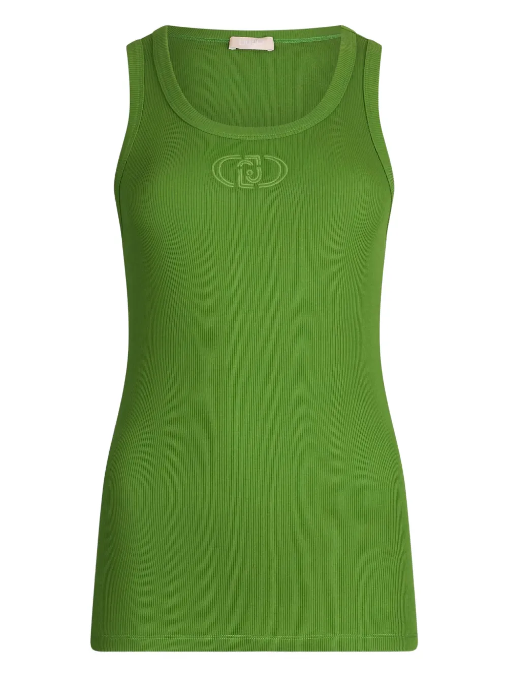 LIU JO Tanktop met geborduurd logo Groen
