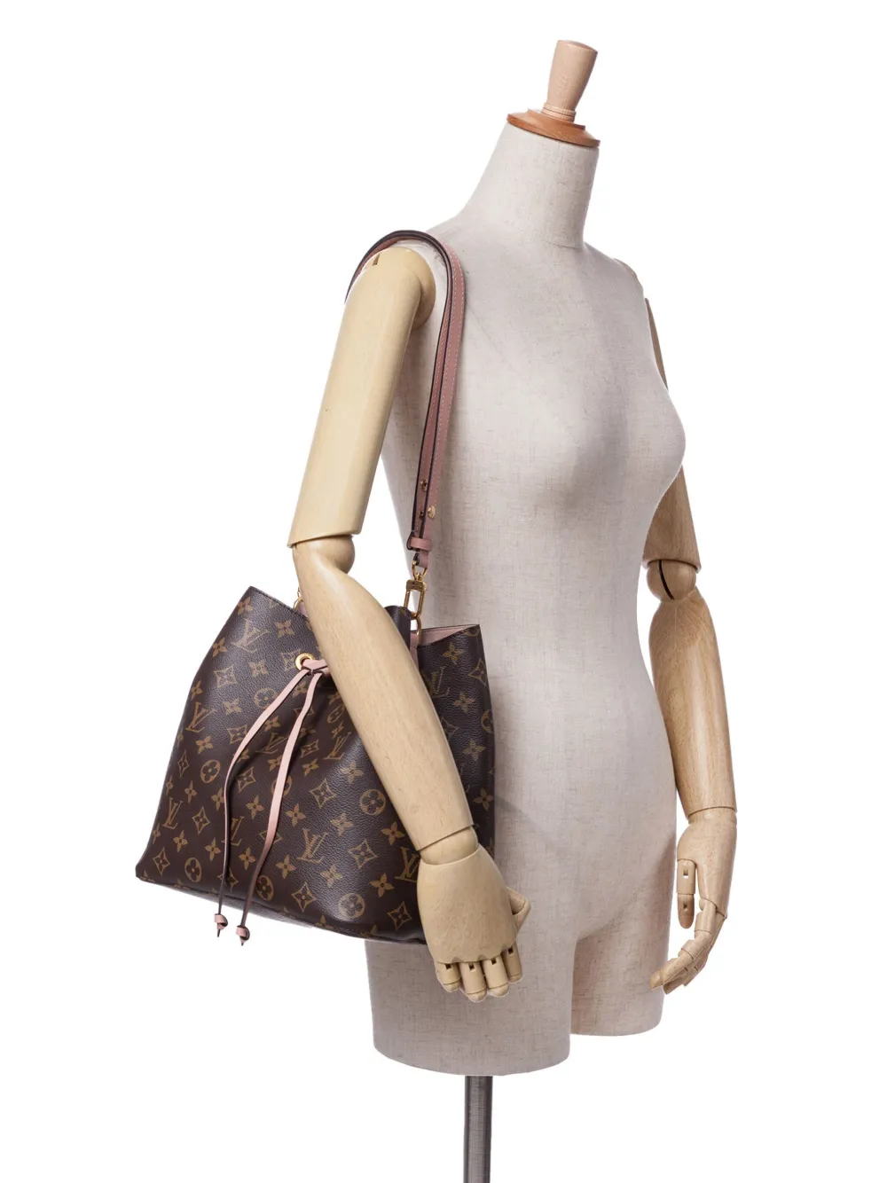 Louis Vuitton Pre-Owned 2019 Monogram Neonoe MM bucket bag | Pre-Owned | Image 2