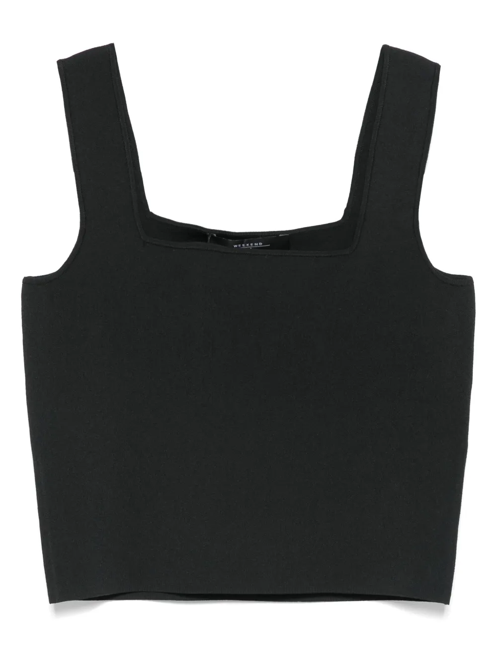 Weekend Max Mara Jersey tanktop Zwart