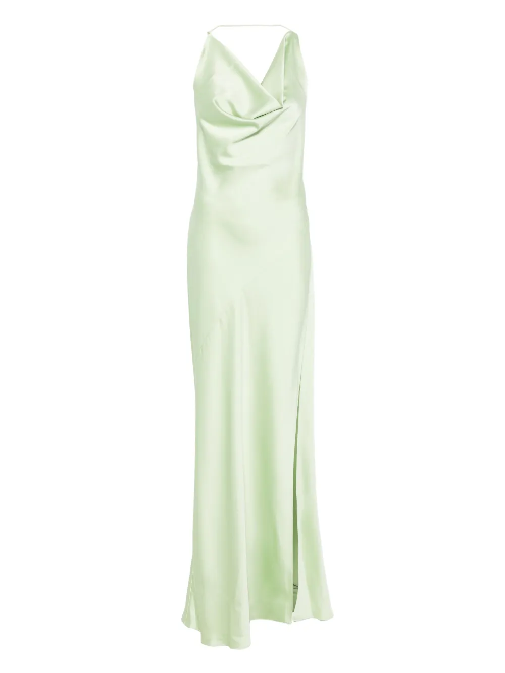 Vera satin maxi dress