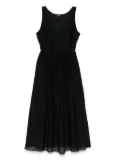 Marella silk-blend dress - Black