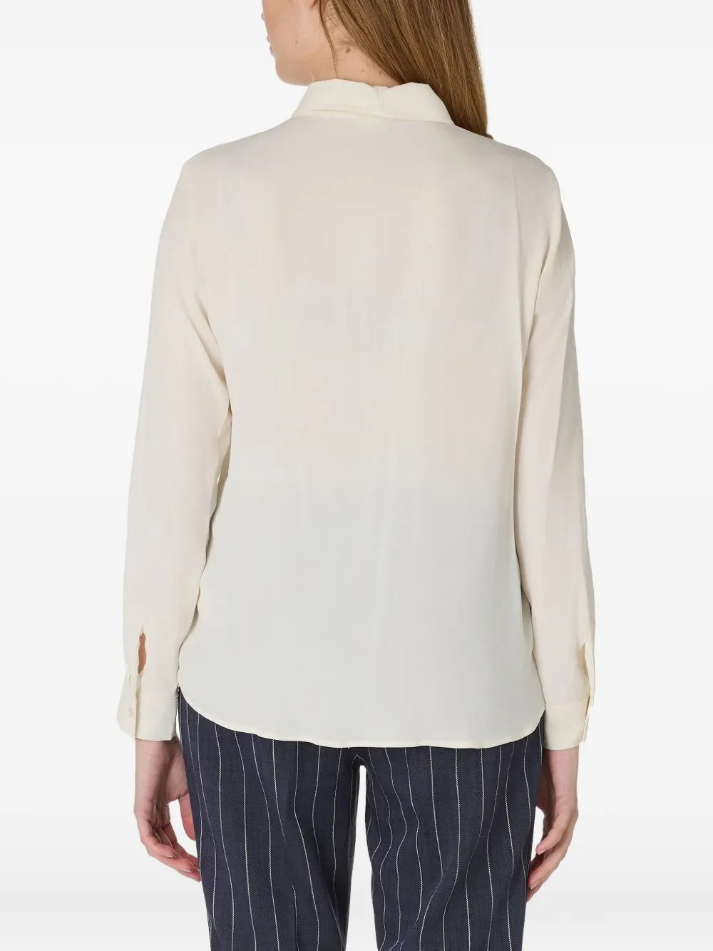 Marella button-down collared shirt - Beige