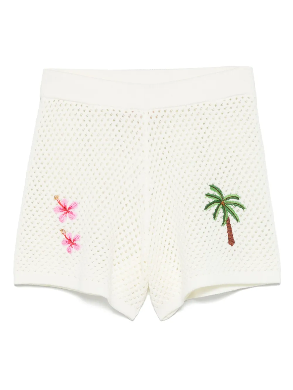 Mc2 Saint Barth Embroidered Shorts