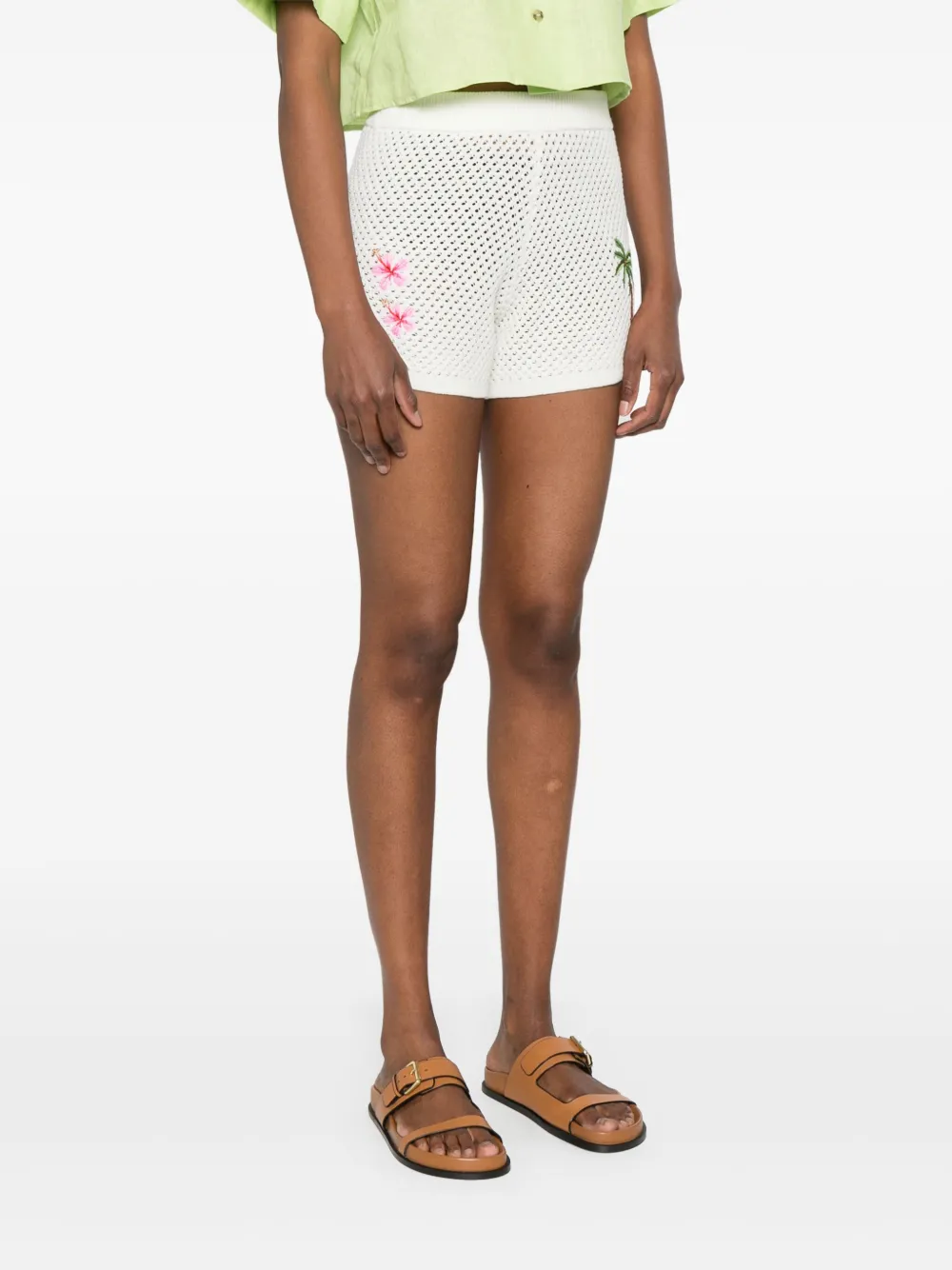 Mc2 Saint Barth Embroidered Shorts