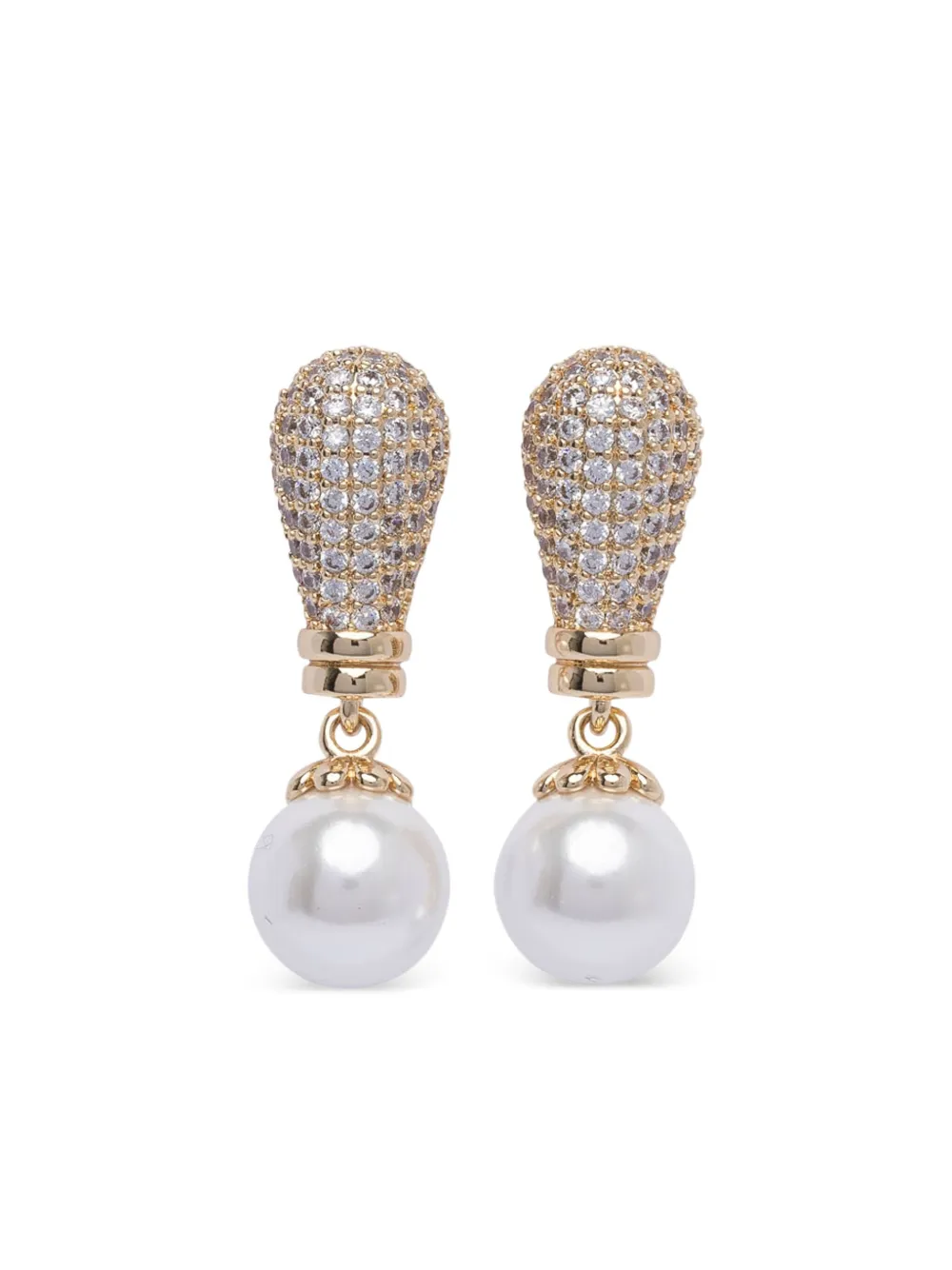 Self-Portrait aretes con detalles de cristal | neutro | Image 1
