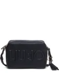 LIU JO logo-plaque tassel cross body - Black