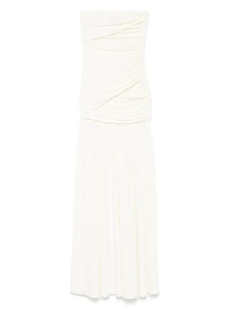 THE ANDAMANE robe longue à design drapé