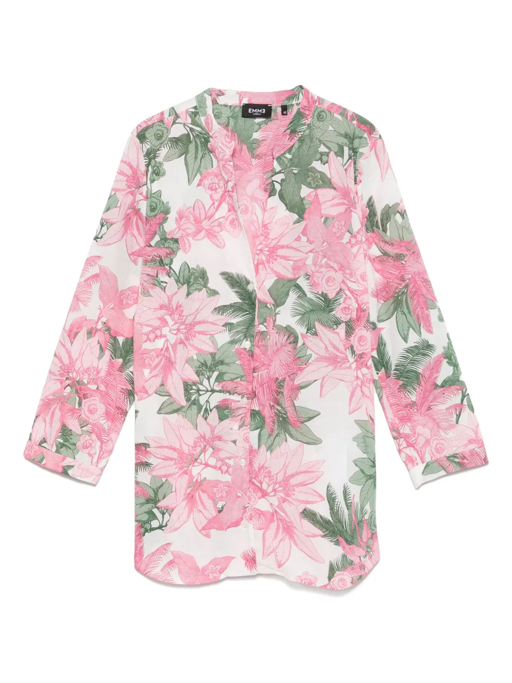 cotton floral-print shirt