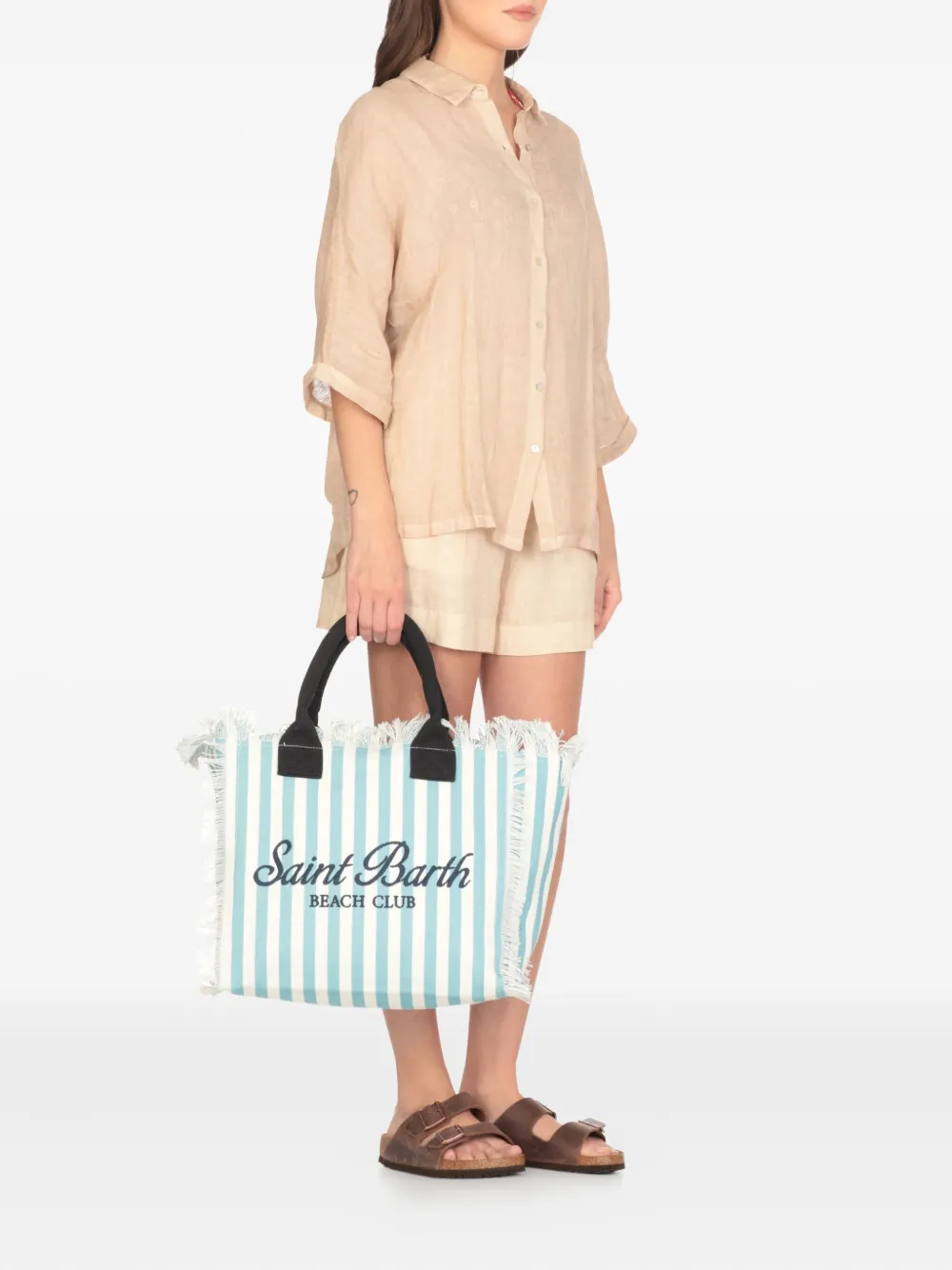 MC2 Saint Barth Vanity shopper Blauw
