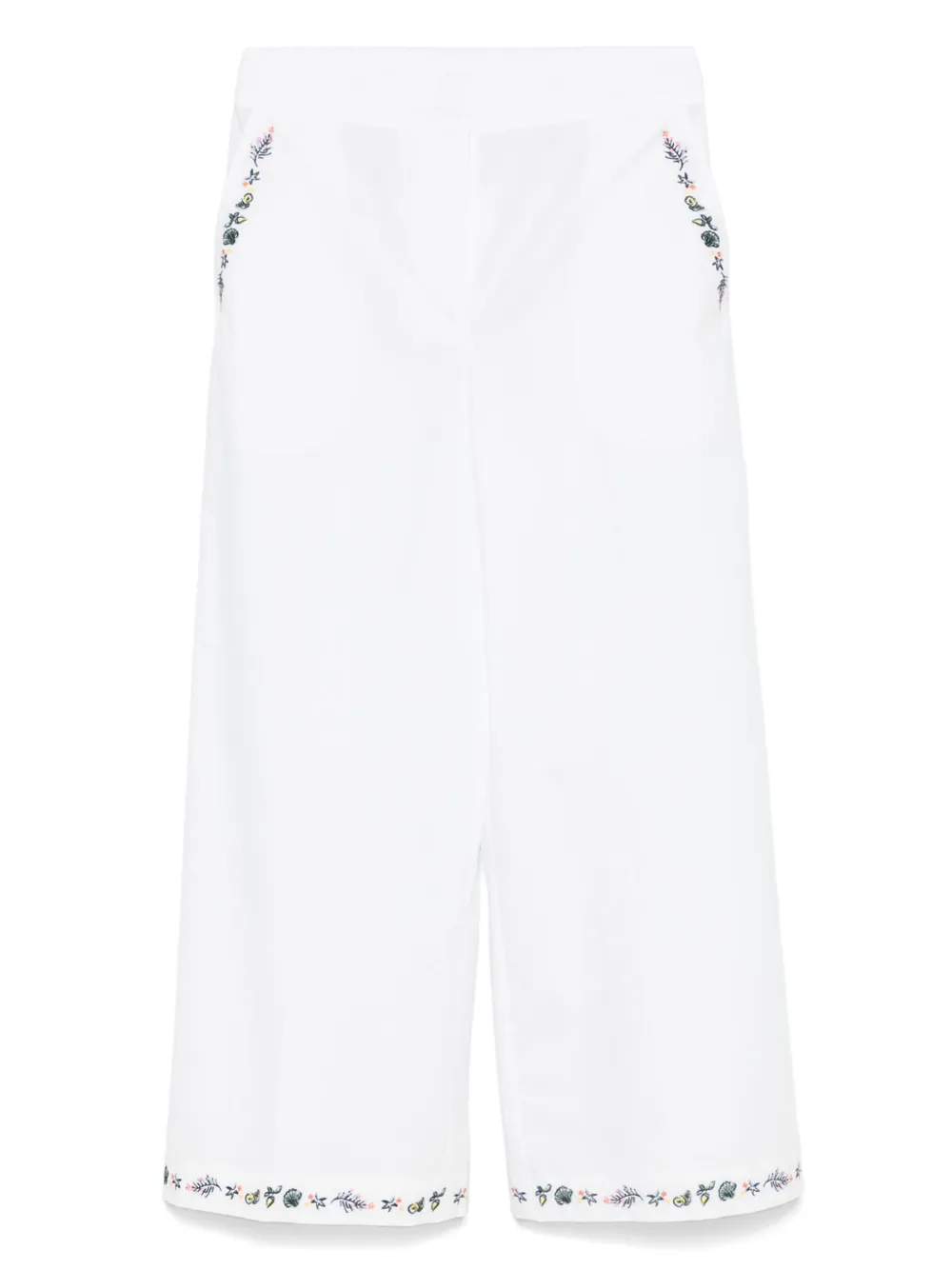 embroidered trousers