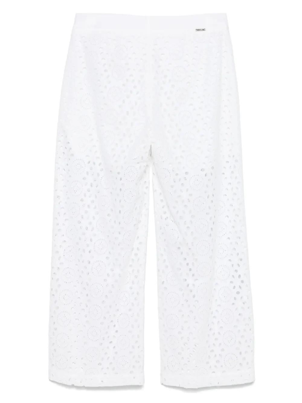 LIU JO cotton trousers - Wit