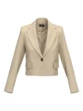 Marella flap-pockets blazer - Neutrals