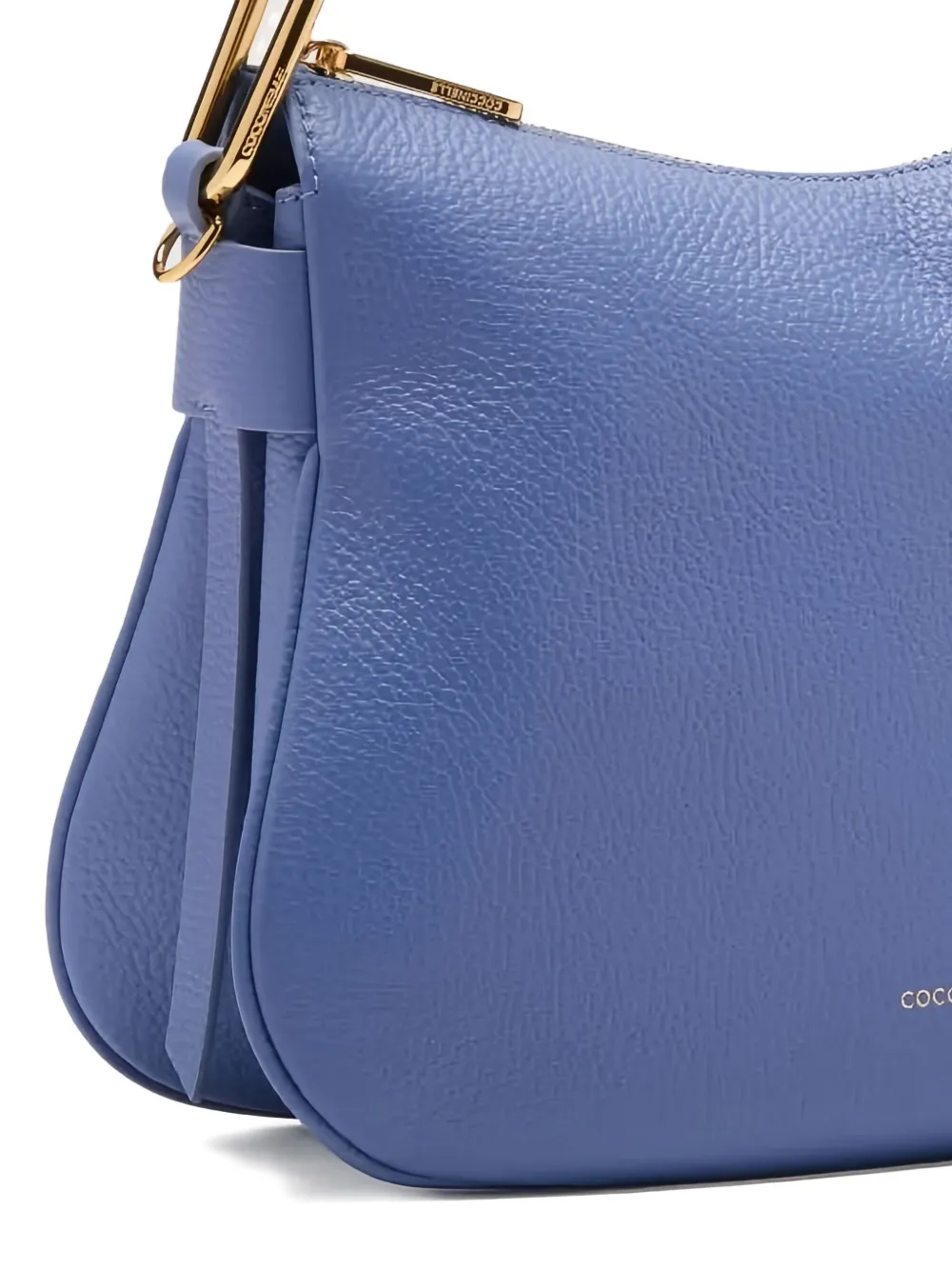 Coccinelle Magie schoudertas met gewelfde handgreep Blauw