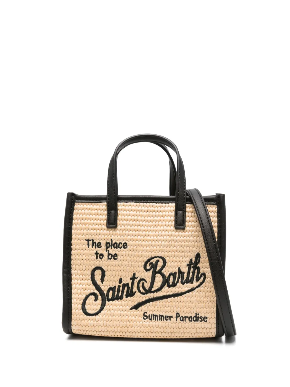 MC2 Saint Barth Vivian straw tote bag | Neutrals | Image 1