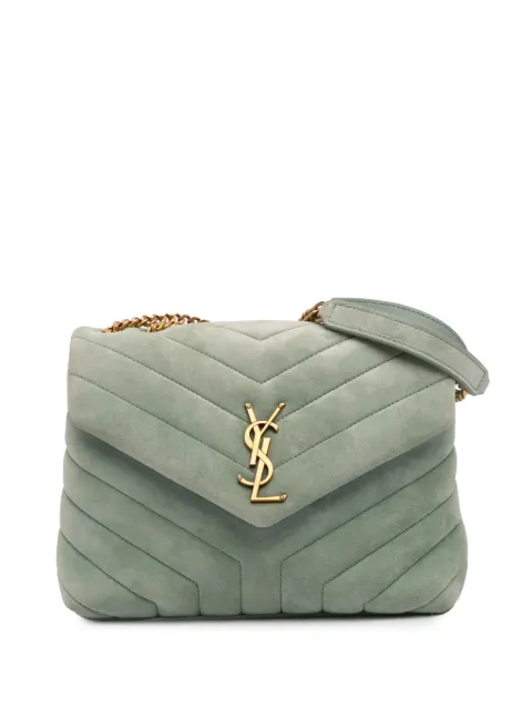 Saint Laurent Pre-Owned 2022 Small Suede Loulou shoulder bag
