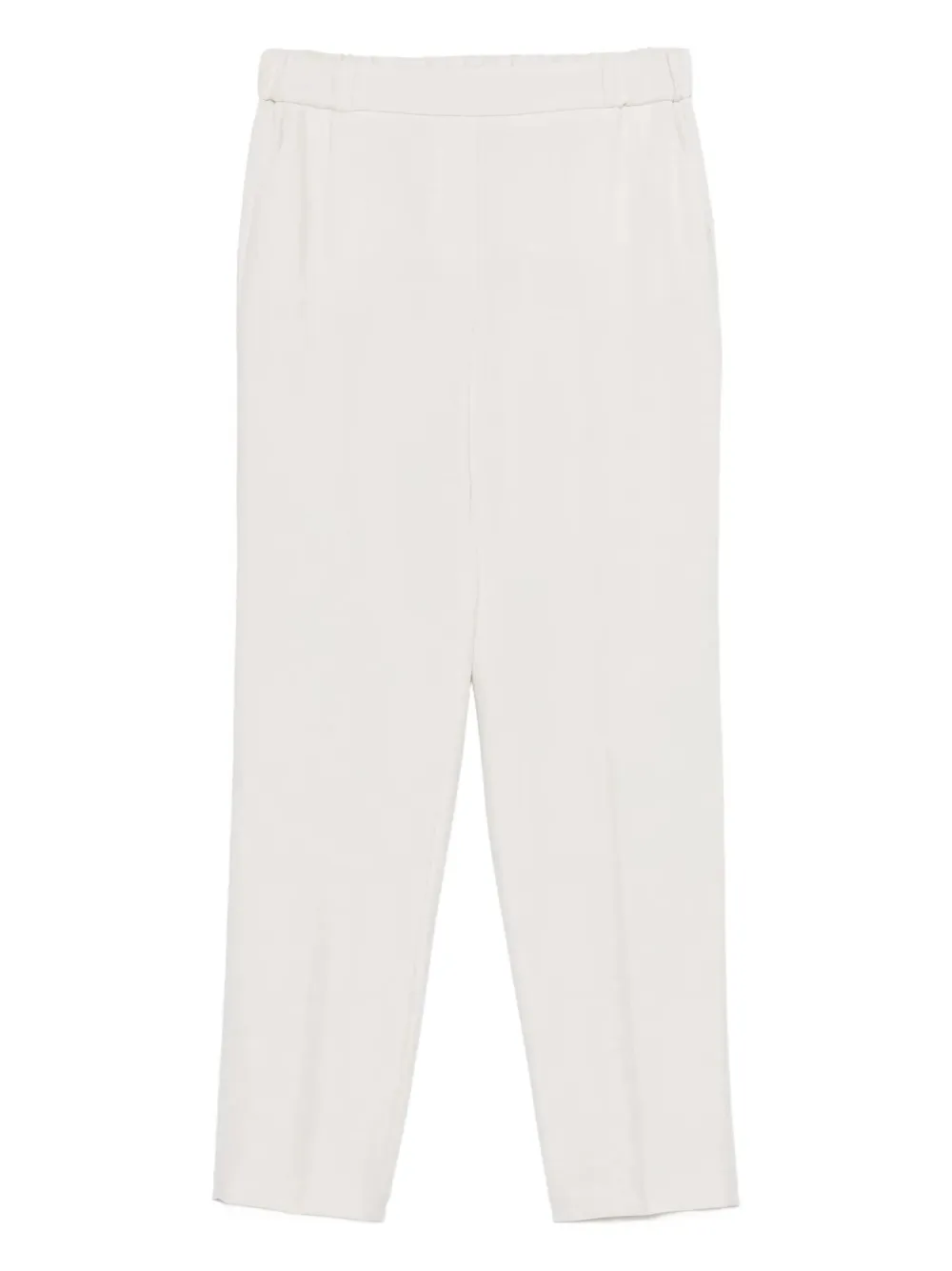 Antonelli elastic-waist trousers Wit