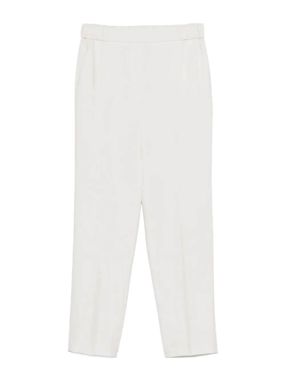 Antonelli elastic-waist trousers - Wit