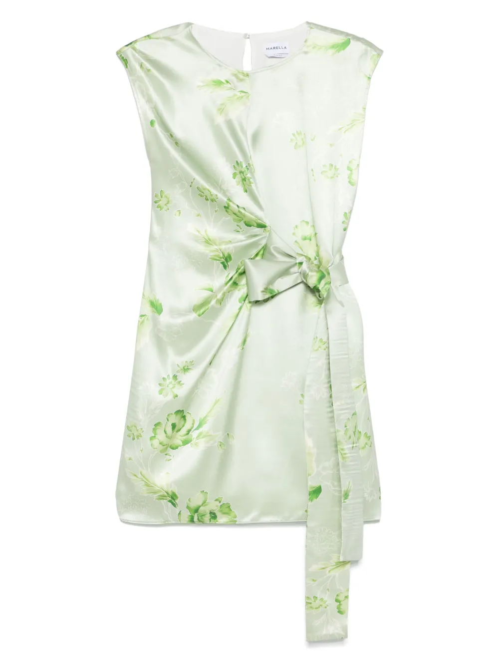 silk-satin dress