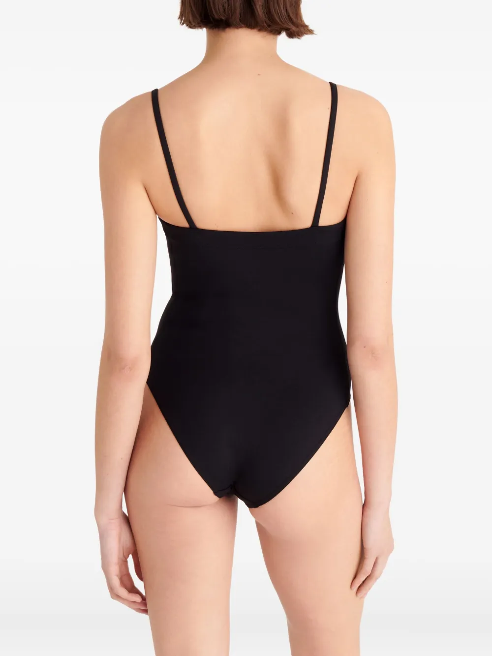 Eres Aquarelle Tank One-piece Swimsuit In Black
