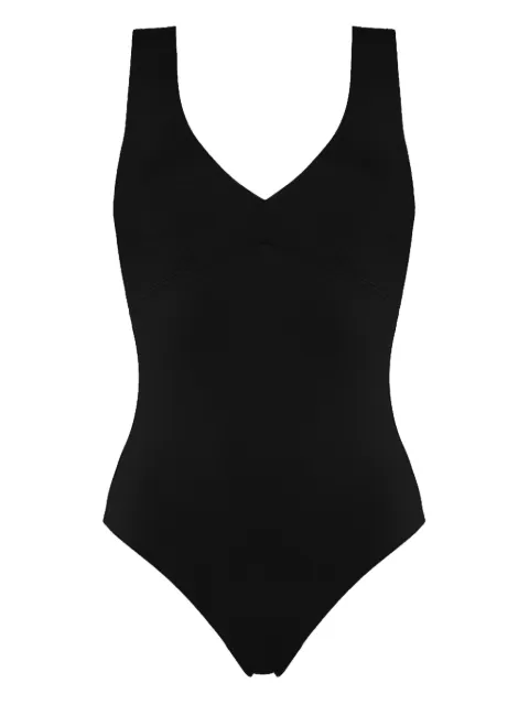 ERES  Hold Up V-neck sophisticated one-piece swimsuit