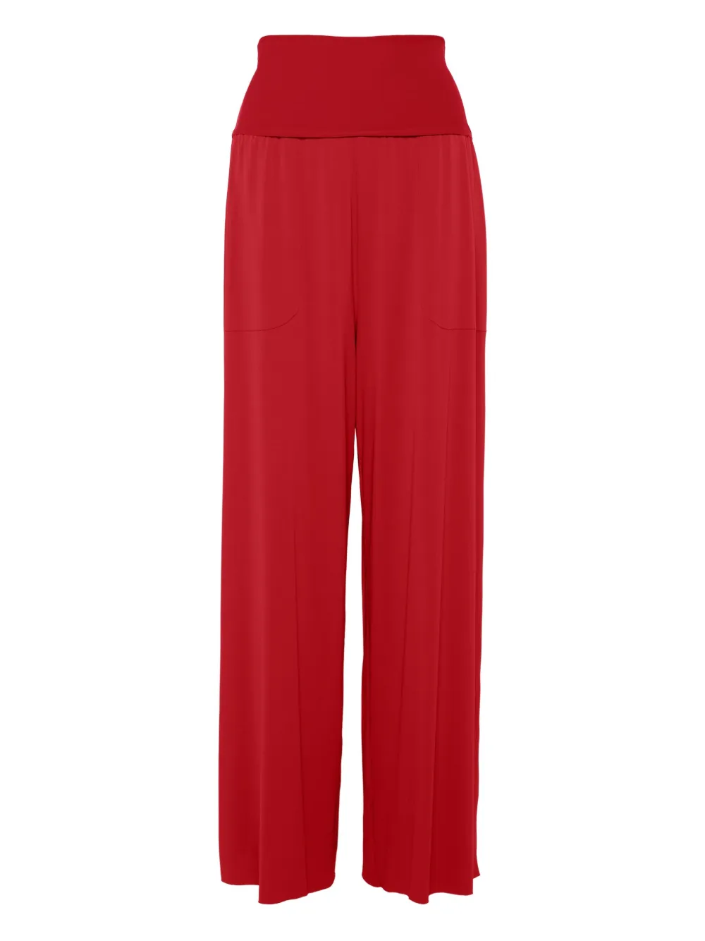 ERES Dao broek met wijde pijpen Rood