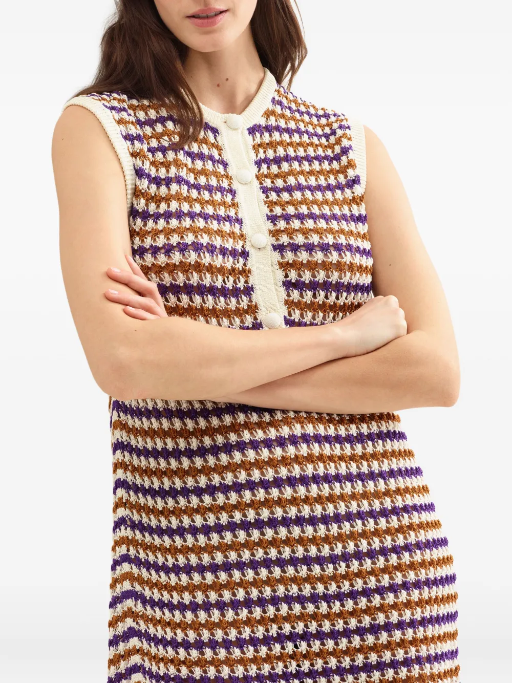 ERES Inédite mini-jurk Paars