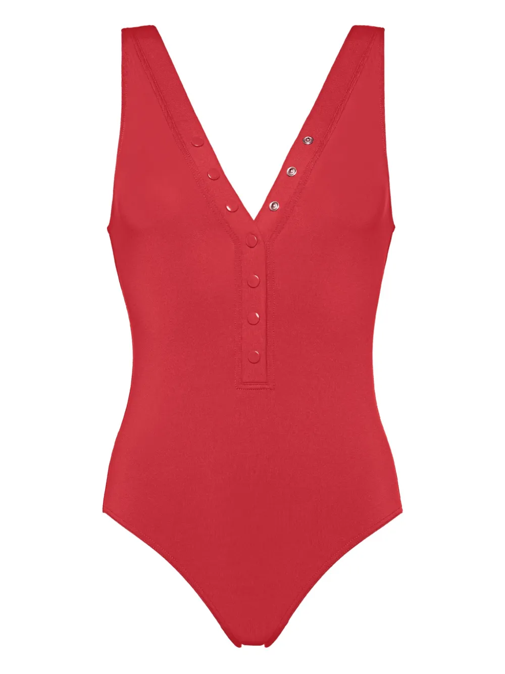 Icône button-front tank swimsuit