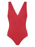 ERES Icône button-front tank swimsuit - Red