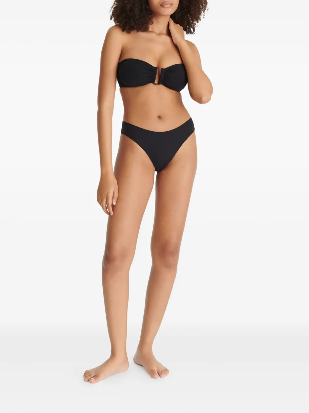 Eres Coulisses High-waisted Bikini Briefs In Black