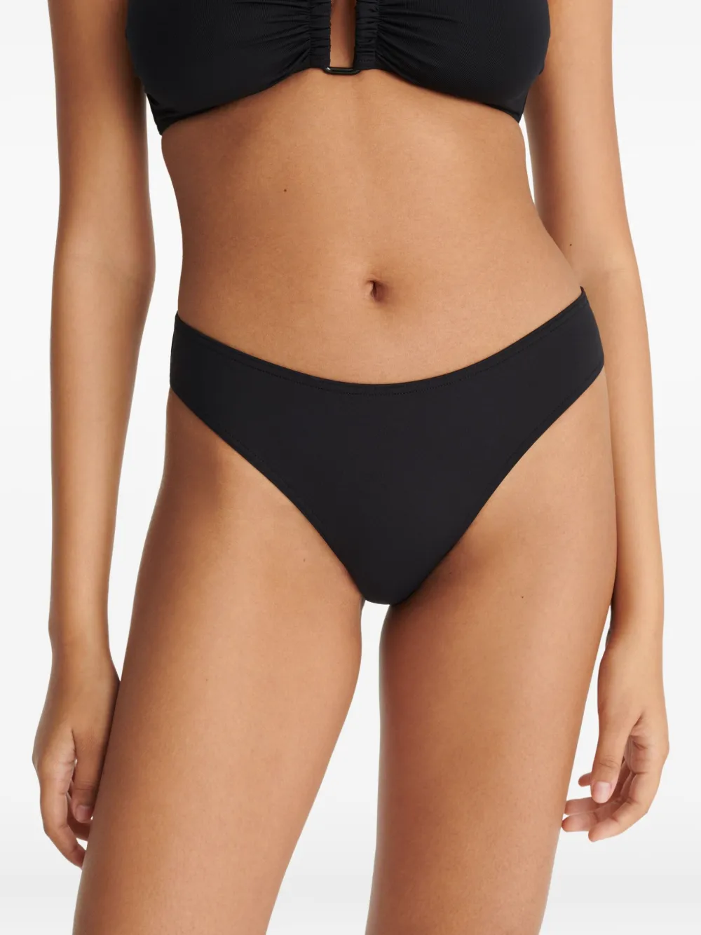 Eres Coulisses High-waisted Bikini Briefs In Black