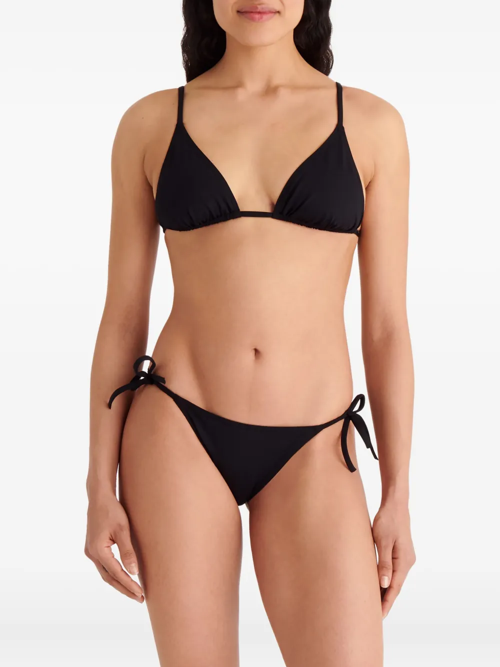 ERES Mouna triangel bikinitop Zwart