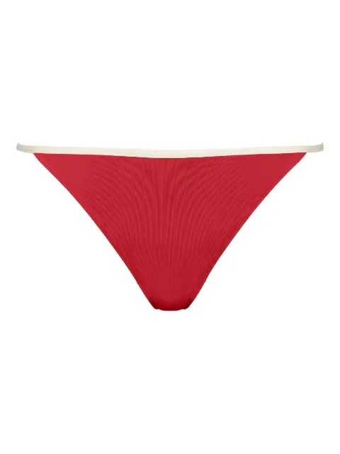 ERES Pat contrast-trimmed bikini bottoms