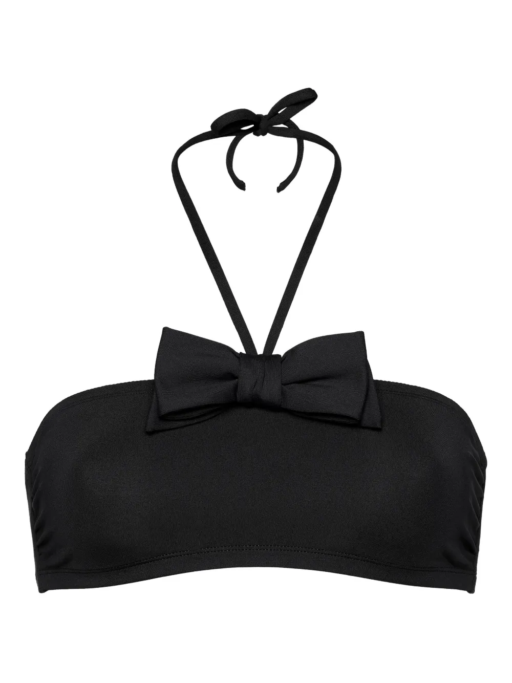 Eres Bow-detail Bikini Top In Black