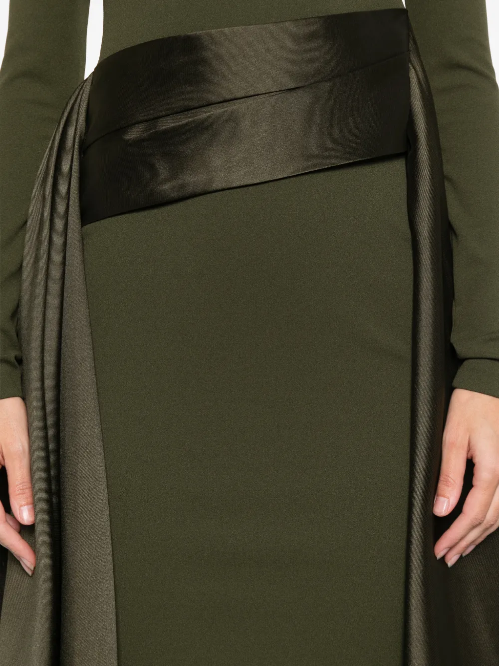 Solace London Olivia Maxi Dress In Multi