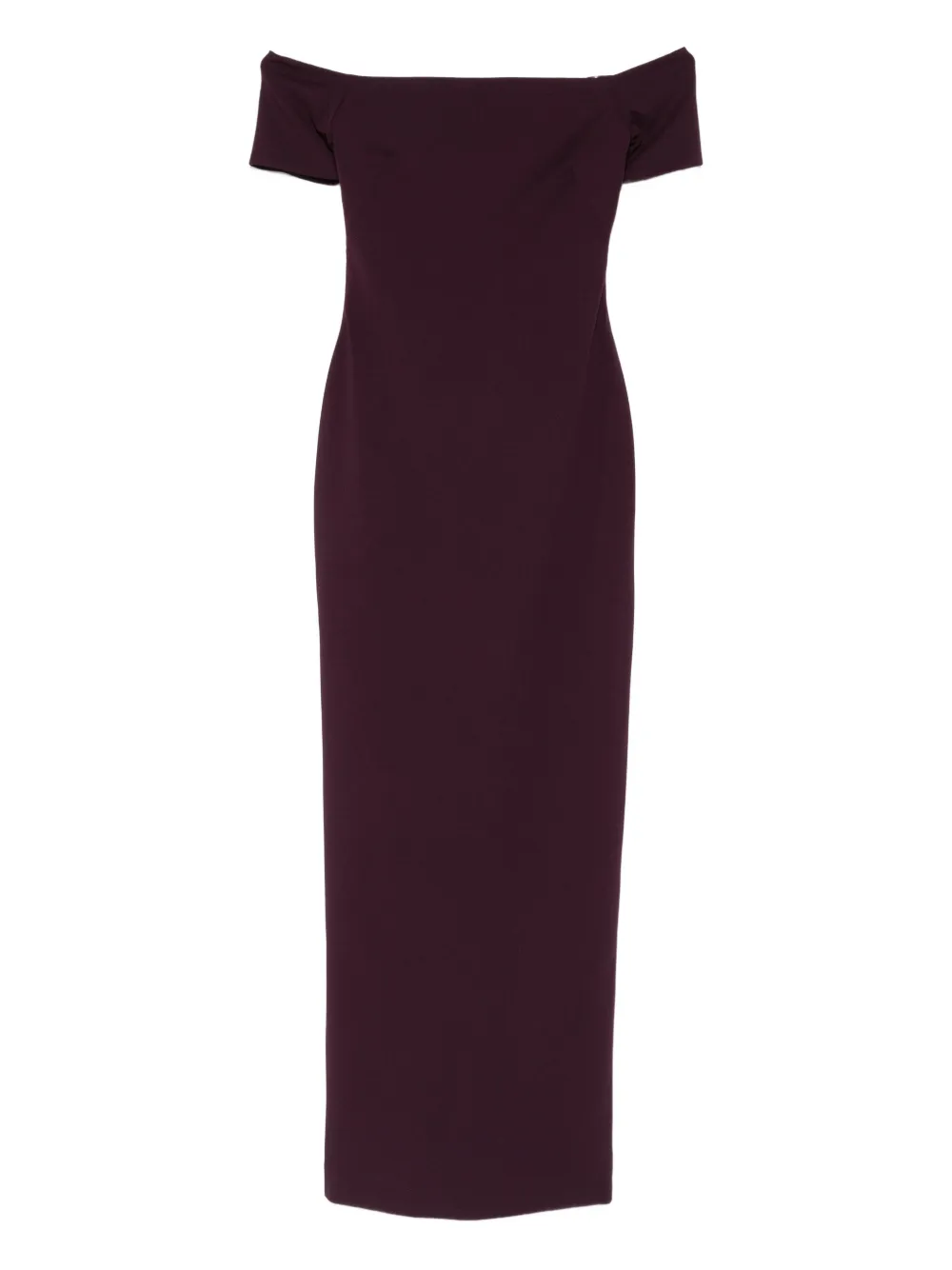 Solace London Nile Maxi Dress In Purple