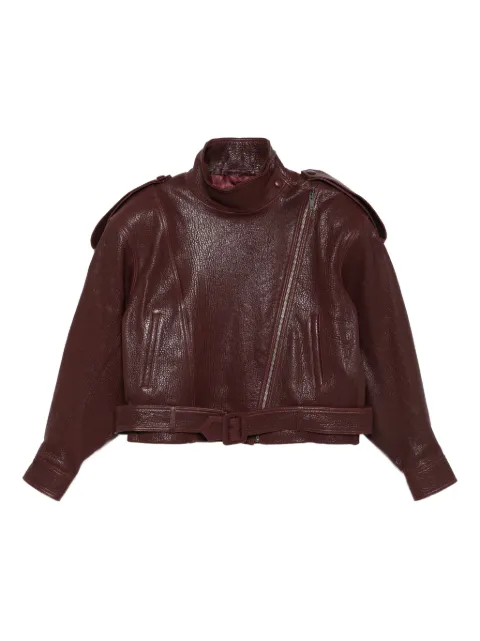 ducie grained leather jacket