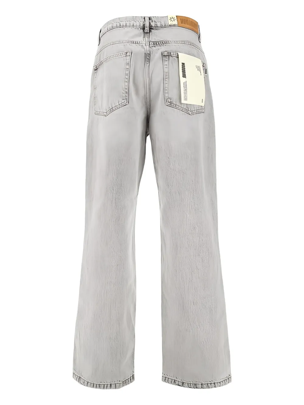 Bird cotton jeans - Grijs