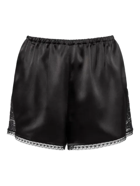 ERES Dévoilée lace-trim silk shorts