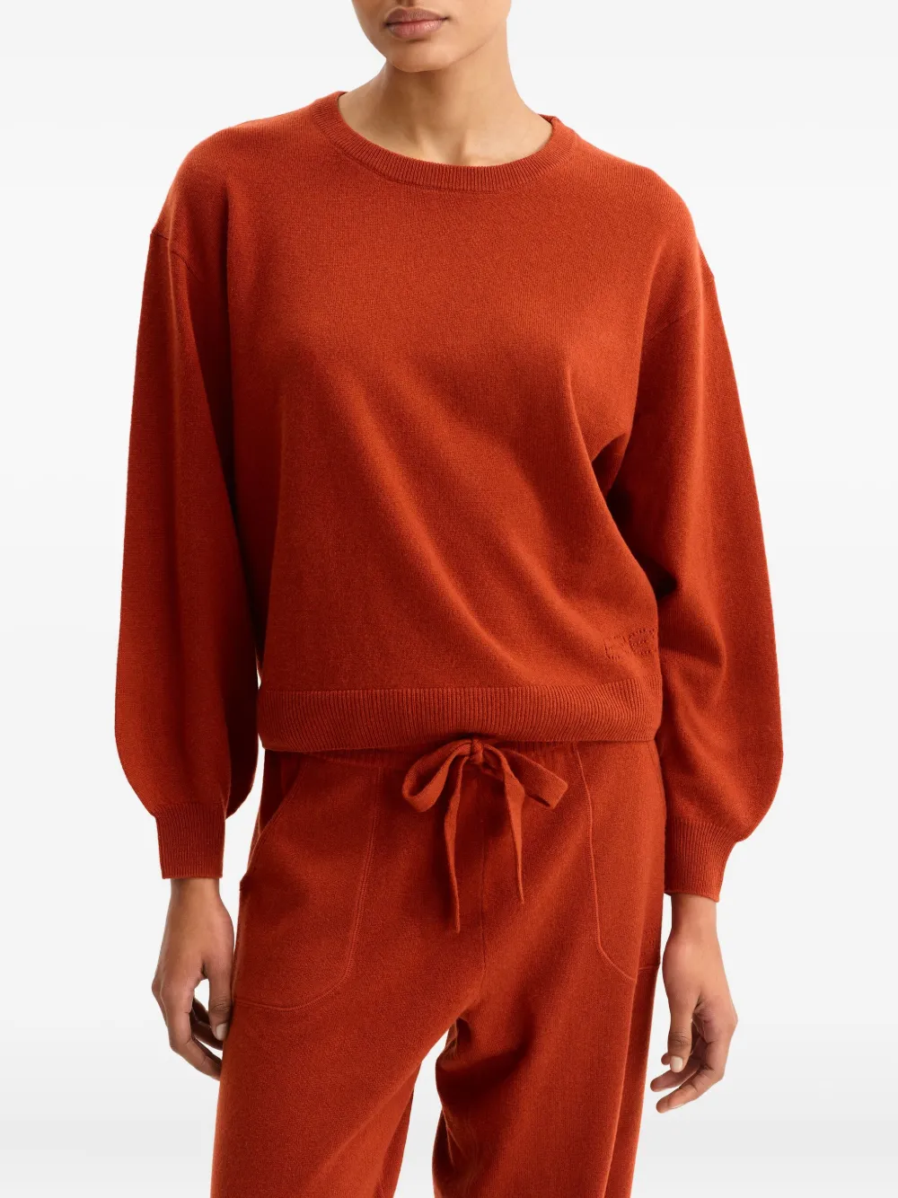 ERES Famous trui met bisschopmouwen Bruin