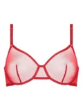 ERES Eden Tonique mesh full-cup bra - Red