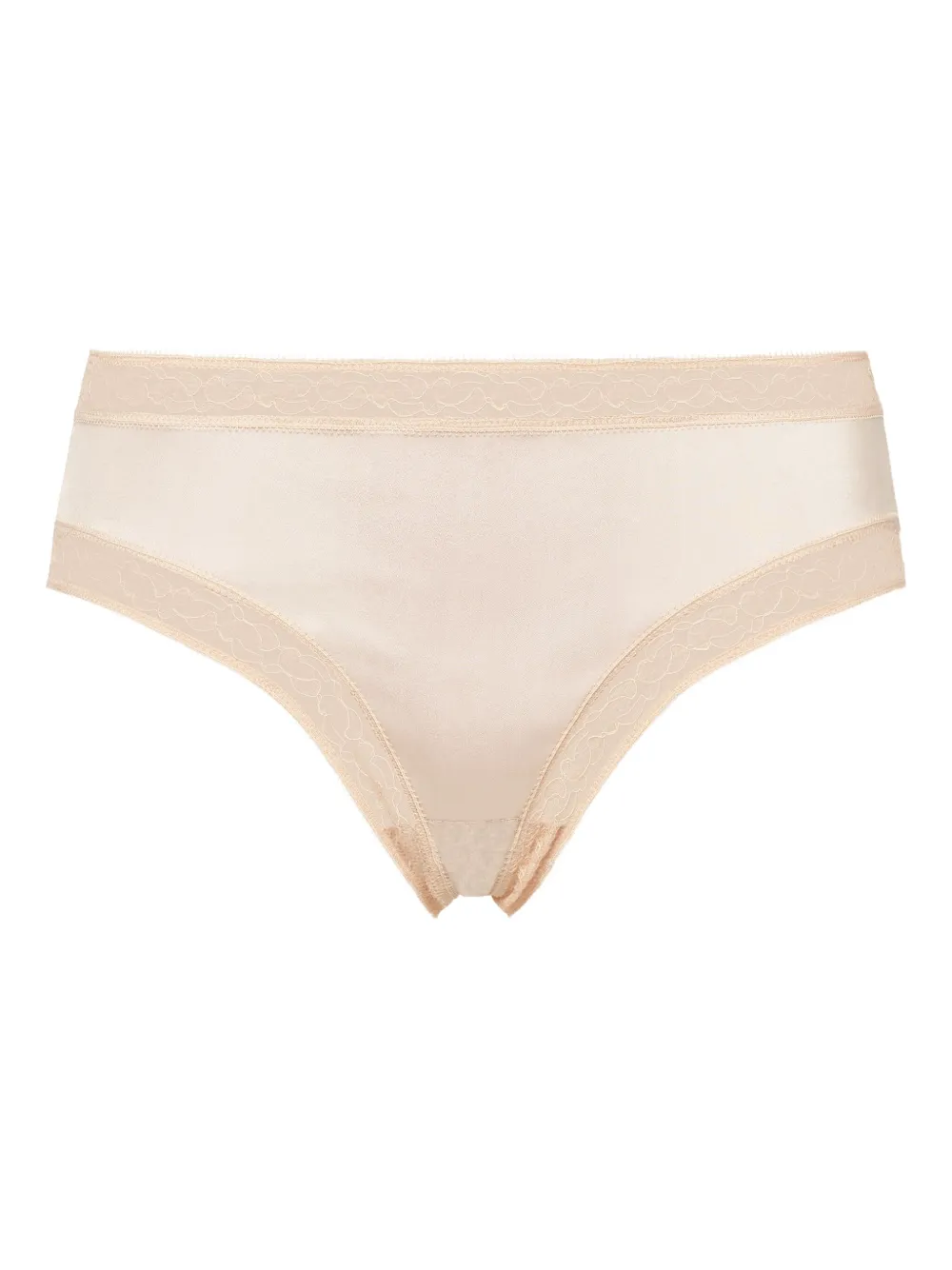 ERES lace-trimmed thong | Neutrals | Image 1