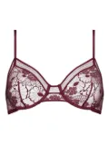 ERES Chataigne floral-lace full-cup bra - 01510 PURPLE