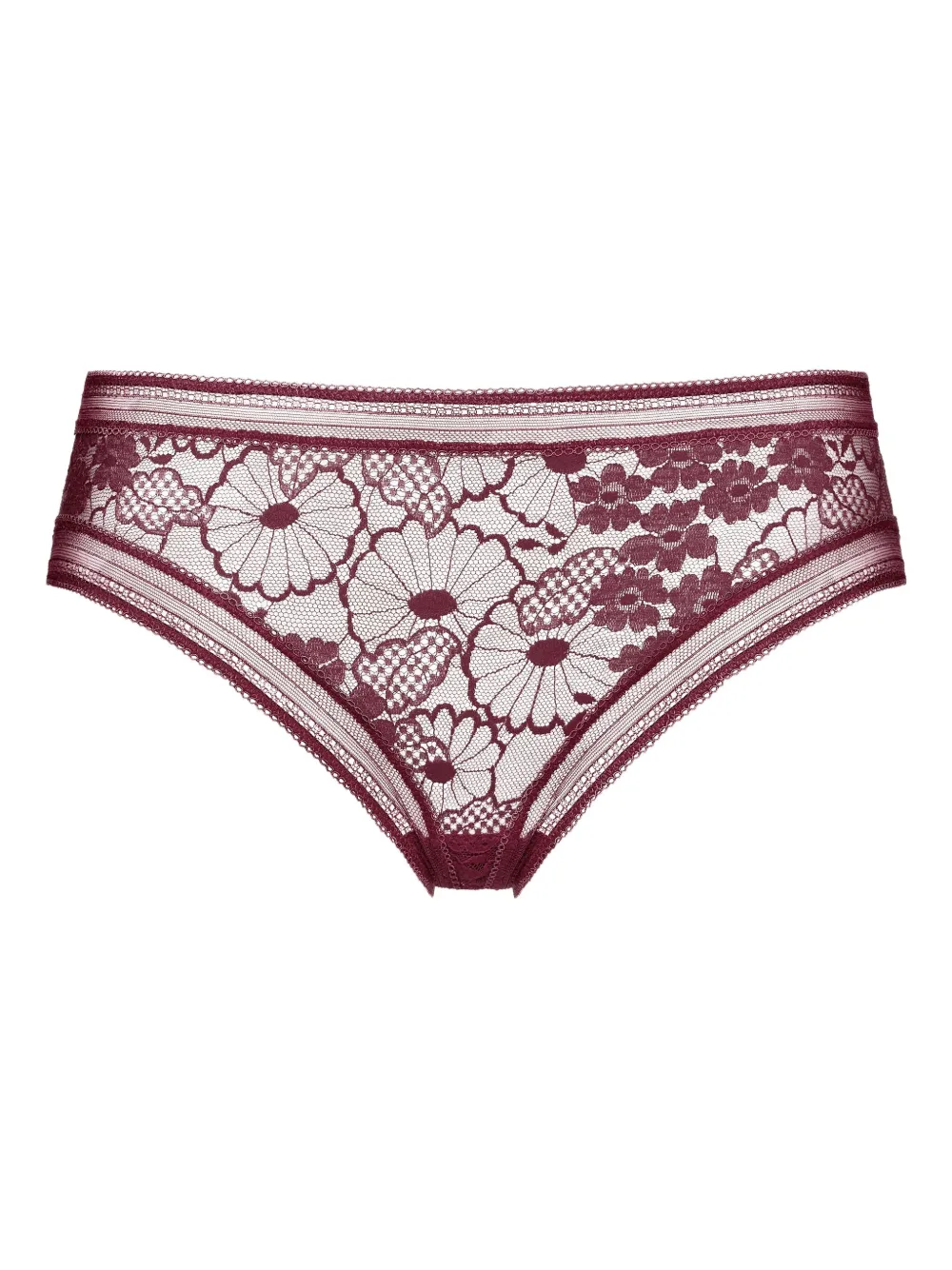 Eres Miellée Floral-lace Briefs In Multi
