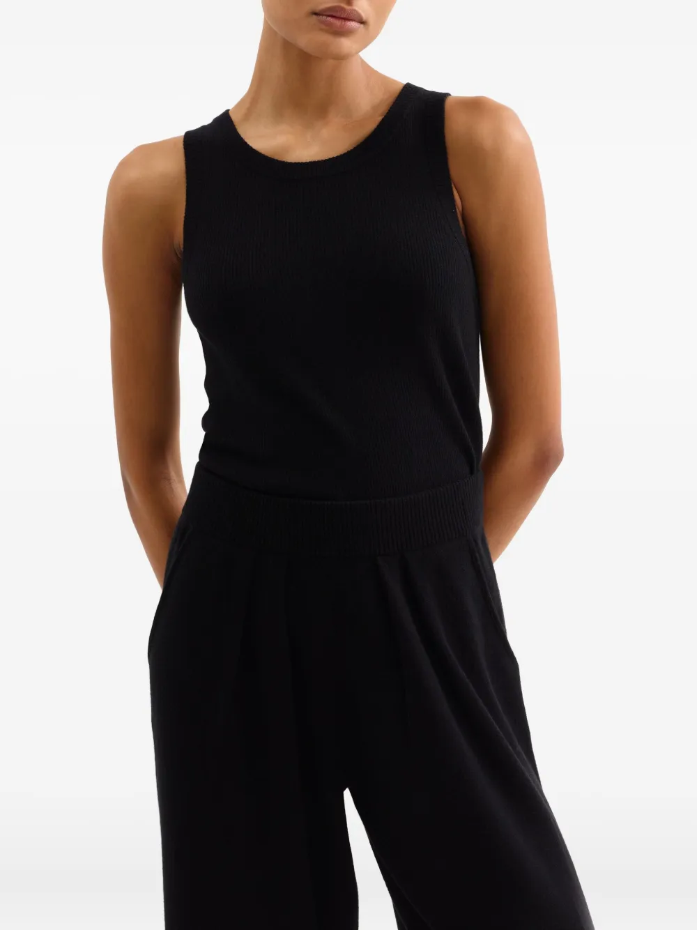 Eres Doux Top In Black