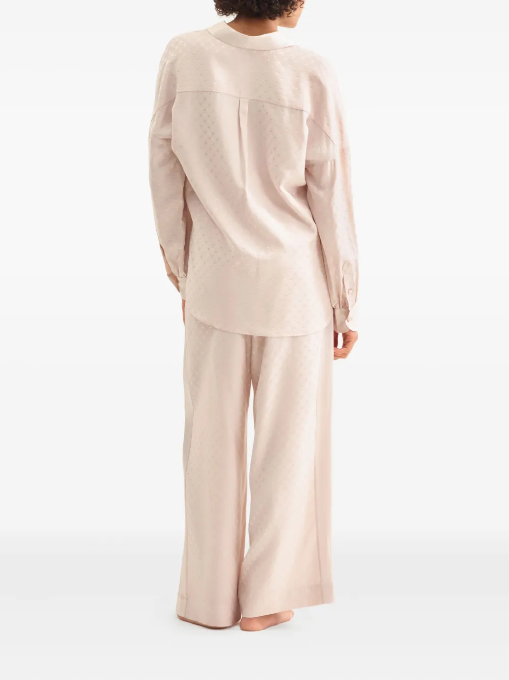 ERES Splendeur plooibroek met geometrisch patroon Roze