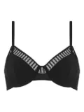 ERES Paulette graphic-lace full-cup bra - Black